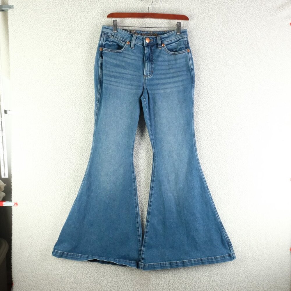 Wrangler Light Blue Flare Jeans - Wide Leg
